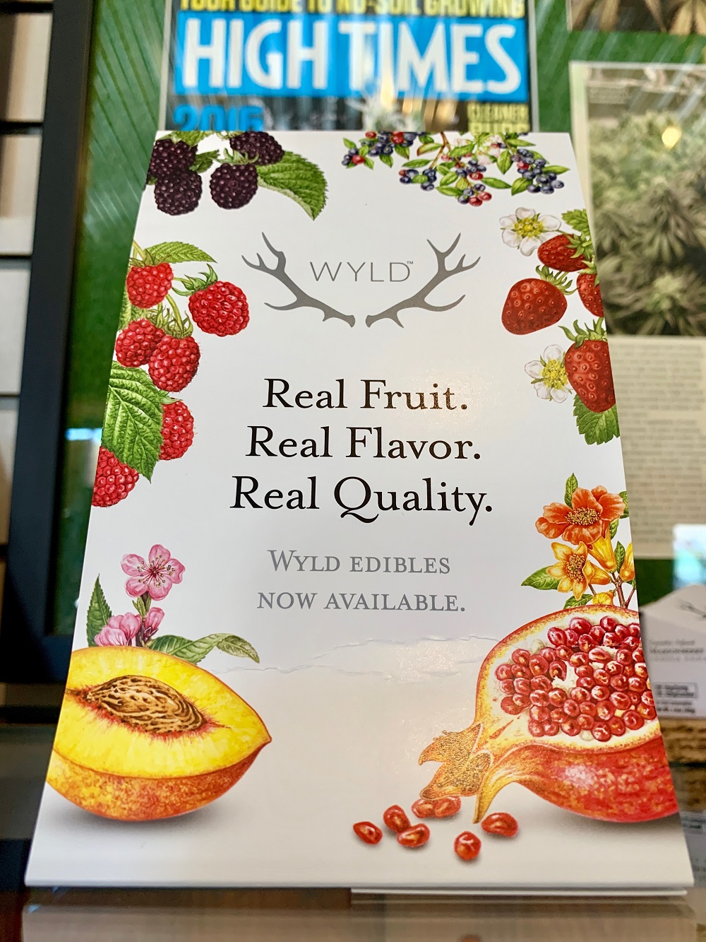 WYLD hemp-derived edibles from HCH Alma in the store